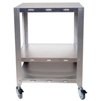 Cadco OV-HDS 25.75" x 30.25" Heavy Duty Oven Stand