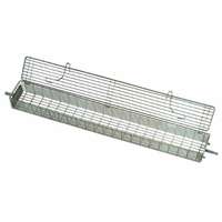Rotisol BRC975-BS Rectangular Basket Spit for Grandes Flammes 975 Rotisserie