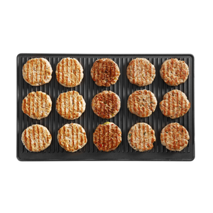 Lainox APLR11 Reversible Stripe & Pizza Grill Plate Non-Stick 1/1 GN