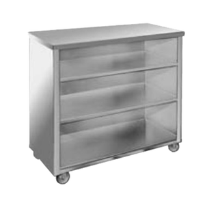 FWE SPSC-4 Weather-All Series 45.5"W Portable Stainless Steel Back Bar