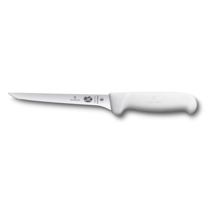 Victorinox 5.6417.15 6" Straight Flexible Boning Knife White Handle