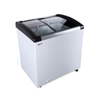 OMCAN 47751 Ice Cream Display Freezer For Retail Use With Clear Lid And Spacious Storage