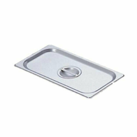 Couvercle de plat en acier inoxydable plein format tiers pour bain-marie Omcan 80270