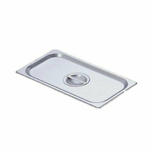 Couvercle de plat en acier inoxydable plein format tiers pour bain-marie Omcan 80270