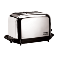 Waring WCT702 Commercial Pop-Up Toaster with 2 Wide Slots