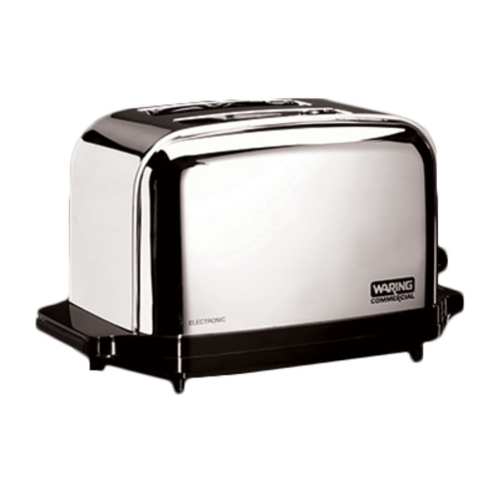 Waring WCT702 Commercial Pop-Up Toaster with 2 Wide Slots