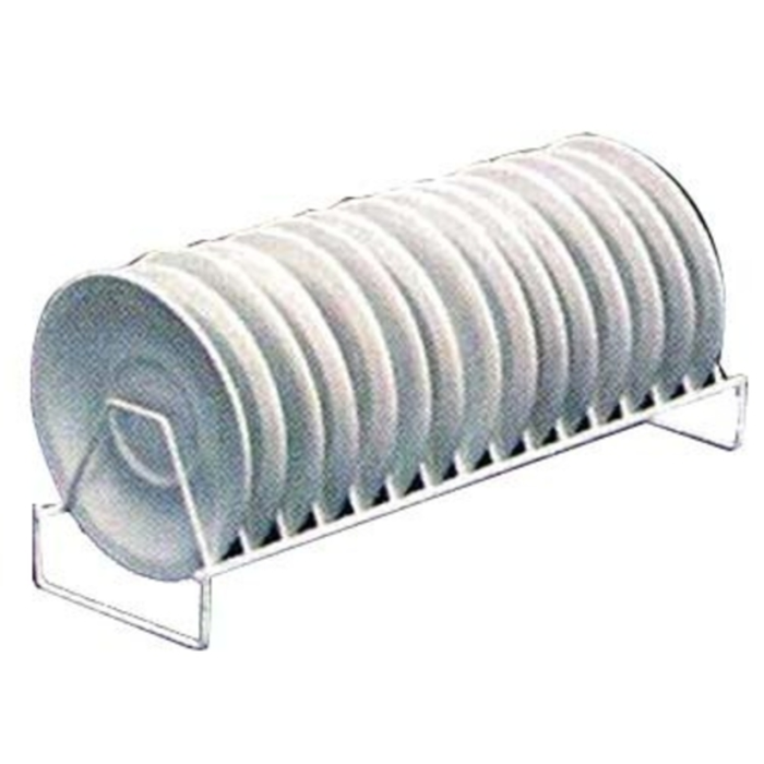 Jet-Tech 30035 Polypropylene Saucer Rack Insert for Commercial Dish Racks