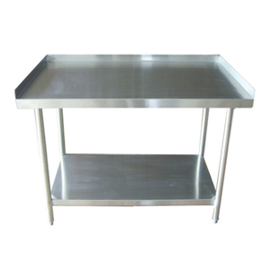 Meuble de support d'équipement commercial en acier inoxydable Winholt ES-M3024-14, 76,2 cm (30") l x 61 cm (24") L