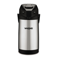 Waring WCA25 Café Deco™ 2.5 Liter Stainless Steel Airpot
