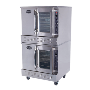 Royal RCOD-2 38" Gas Double-Deck Bakery Depth Convection Oven