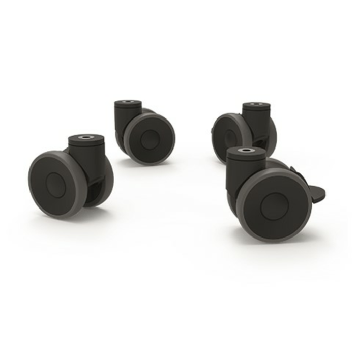 Unox XUC012 4-Piece Casters Kit With Safety Chains For Ovens
