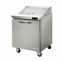 Blueair BLPT28-HC 27.69-Inch Refrigerated Sandwich Salad Prep Table Unit
