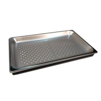 Henny Penny 05214 Stainless Steel Perforated Steam Table Pan 12" x 20"