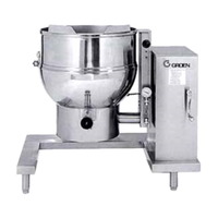 Groen DEE/4-60C 60-Gallon Electric Floor Tilting Steam Jacketed Kettle