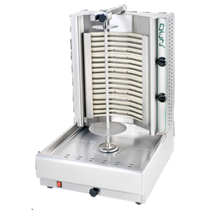 Visvardis DE2A Electric Vertical Broiler Gyro Machine, 66-100 lbs Capacity, Perfect For Authentic Greek Gyros