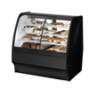 Dual Zone Refrigerated Merchandiser Displaying Various Desserts And Pastries In A Well-Illuminated Showcase
