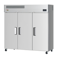 Turbo Air ER72-3-N-V 77-3/4"W Three-Section Reach-In Refrigerator
