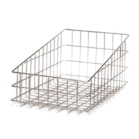 Winholt WSBB1118 18.5"L x 11"W Slant Top Wire Display Basket