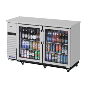 Turbo Air TBB-24-60SGSD-N 61-1/8"W Back Bar Cabinet Refrigerated