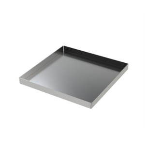Cadco OP-8 10.19" x 10.13" Aluminum Oven Food Pan