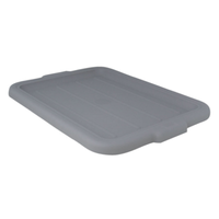Alt Tag: Omcan 80625 Polypropylene Lid for 21.5″ x 15.5″ Standard Gray Bus Box 80624 and 80893 gray bus box lid