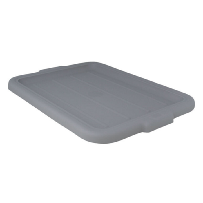 Alt Tag: Omcan 80625 Polypropylene Lid for 21.5″ x 15.5″ Standard Gray Bus Box 80624 and 80893 gray bus box lid