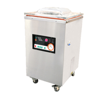 Machine d'emballage sous vide Omcan 24081 de 17,3 po x 16,5 po à double barre de scellage