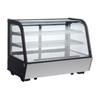 OMCAN 44630 34-Inch Countertop Refrigerated Display Case With Curved Glass For Cakes And Pastries
