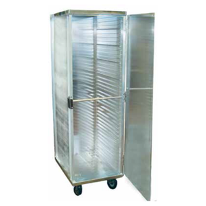 EFI CBE201 Aluminum Half Height End-Load Pan Rack Cabinet For Efficient Meal Delivery And Storage
