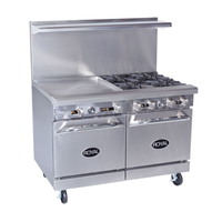 Royal RR-4G24 48" Gas Restaurant Range with 4 Burners