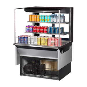 Vitrine réfrigérée encastrable Turbo Air TOM-36L-UFD-W(B)-3SI-N, 36 po, 11,1 pi cu
