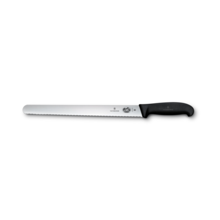 Victorinox 5.4233.30B 12-Inch Serrated Roast Beef Slicer Fibrox Handle