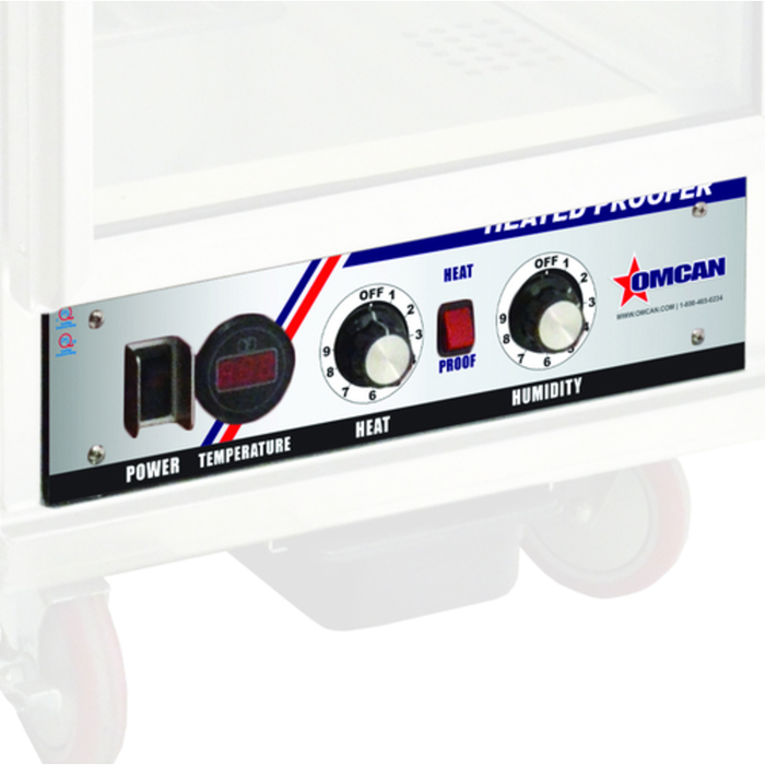 OMCAN 39528 18.13" Electric Control Box for Heated Proofer Cabinets