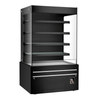 EFI CGOMB-4880 48" Open Air Refrigerated Display Merchandiser With Glass Front And Multiple Shelves