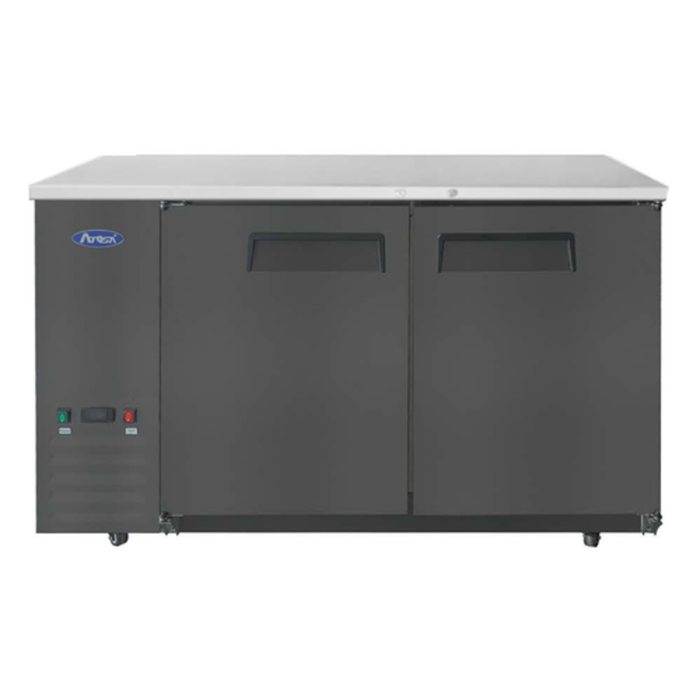 Atosa SBB59GRAUS2 Refroidisseur arrière de bar à faible profondeur de 57-3/4" de large