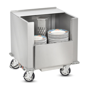 FWE HDC-200-11 Heated Dish Cart with 120-200 Plate Capacity