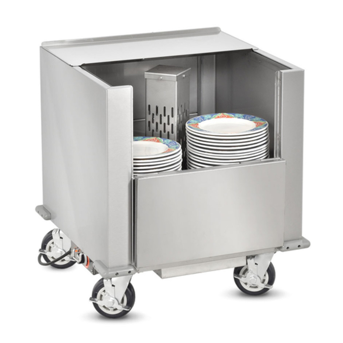 FWE HDC-200-11 Heated Dish Cart with 120-200 Plate Capacity