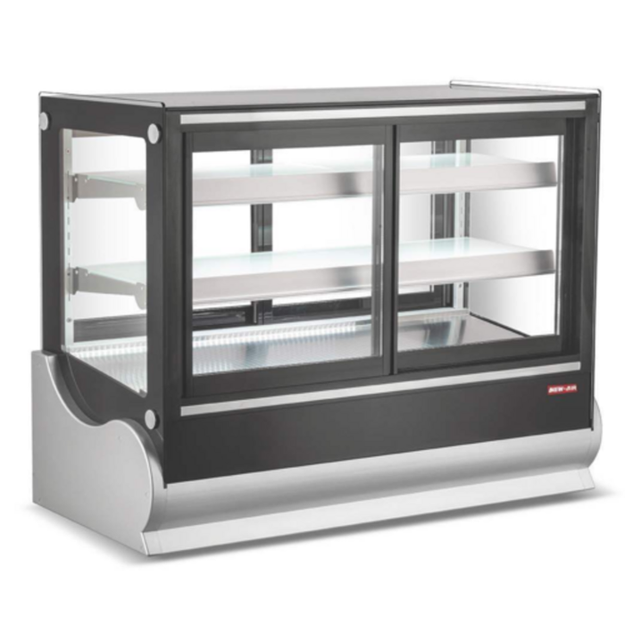 New Air NCDC-48-SV 47.5-inch Square Refrigerated Countertop Display Case