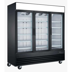 Ancaster Food Equipment GF60 79.5 Inch Glass Door Freezer
