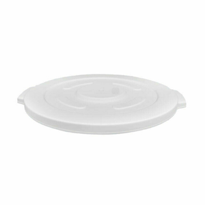 Omcan 80597 Couvercle de poubelle rectangulaire en acier inoxydable, plateau durable