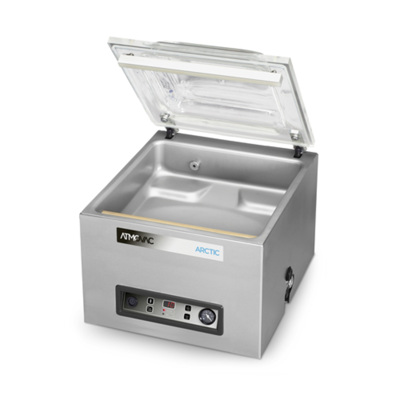 Atmovac Arctic16 19.4"W Countertop Vacuum Packaging Machine With Open Lid