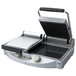 Cadco CPG-20 24.33" Wide Double Electric Panini Grill