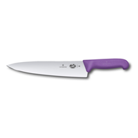 Victorinox 5.2005.25B 10" Chef's Knife with Purple Fibrox Handle