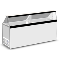 Master-Bilt DD-88 90-1/4" Ice Cream Dipping/Display Cabinet (16 Display)