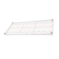 Omcan 48394 48"W x 14"D 13-Bottle Wire Wine Shelf