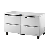 True TUC-60D-4-HC~SPEC3 60.38" Undercounter Drawered Refrigerator