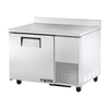 True Manufacturing 44.5-Inch Deep Worktop Solid Door Freezer For Efficient Food Storage And Preparation.