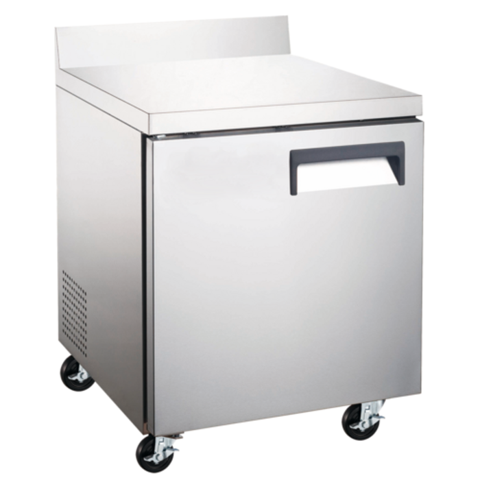 EFI CWDR1-27VCX-L 27 Inch 7.2 Cu.Ft. Refrigerated Worktop With Backsplash