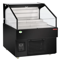 New Air NOM-36-LSB 35.5-Inch Open Refrigerated Display Merchandiser