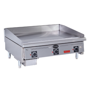 Royal RDSAC-36 36"W Delux Series Gas Countertop Thermostatic Griddle
